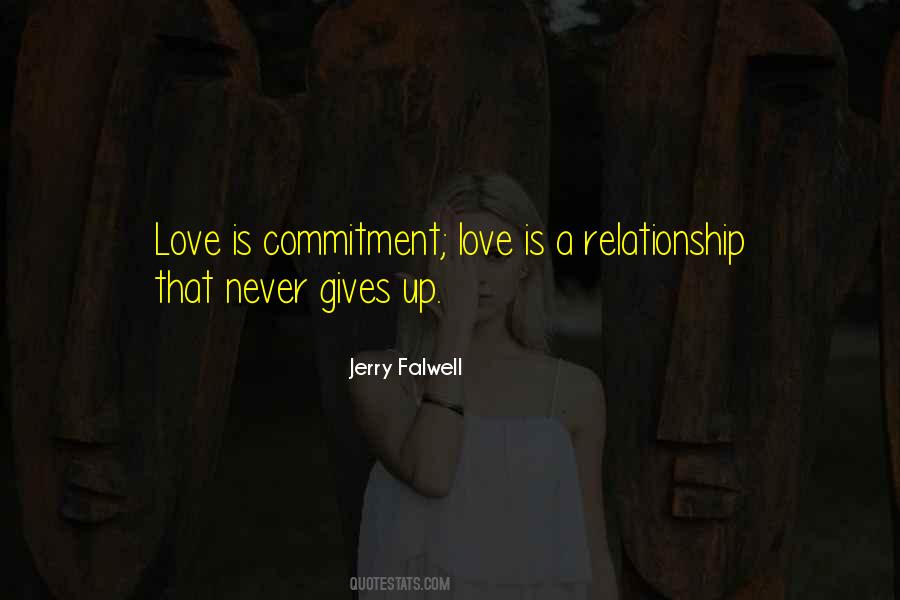 Quotes On Commitment In A Relationship #1123446