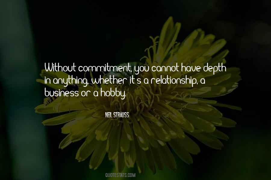Quotes On Commitment In A Relationship #1138837