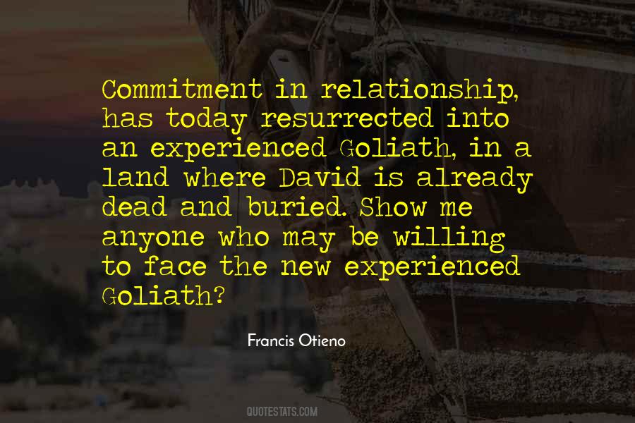 Quotes On Commitment In A Relationship #270826