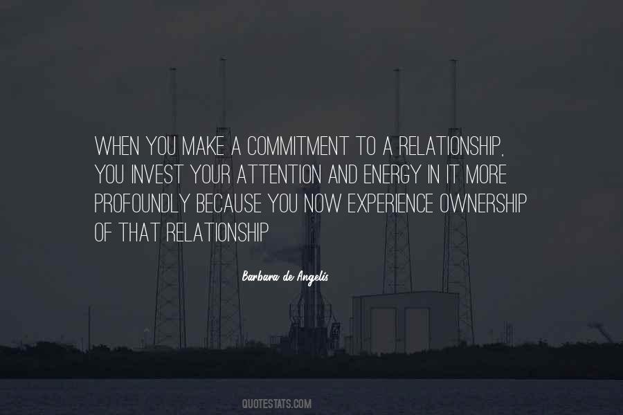 Quotes On Commitment In A Relationship #481795