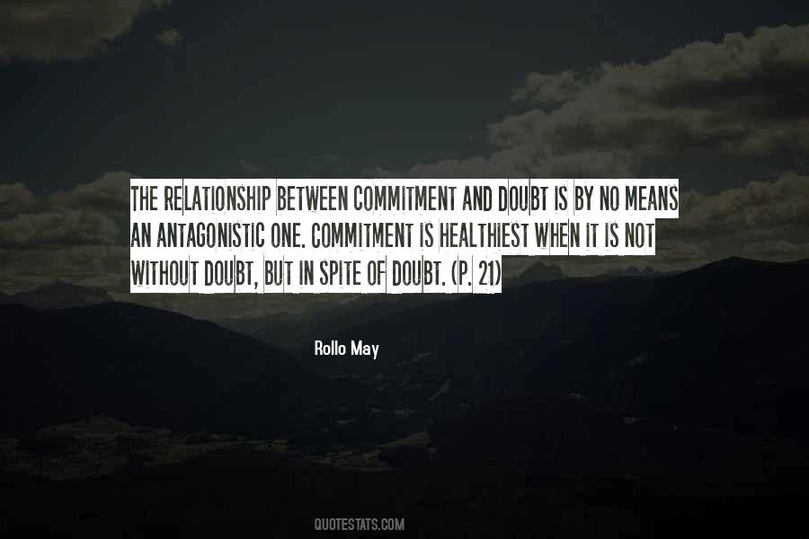 Quotes On Commitment In A Relationship #956745