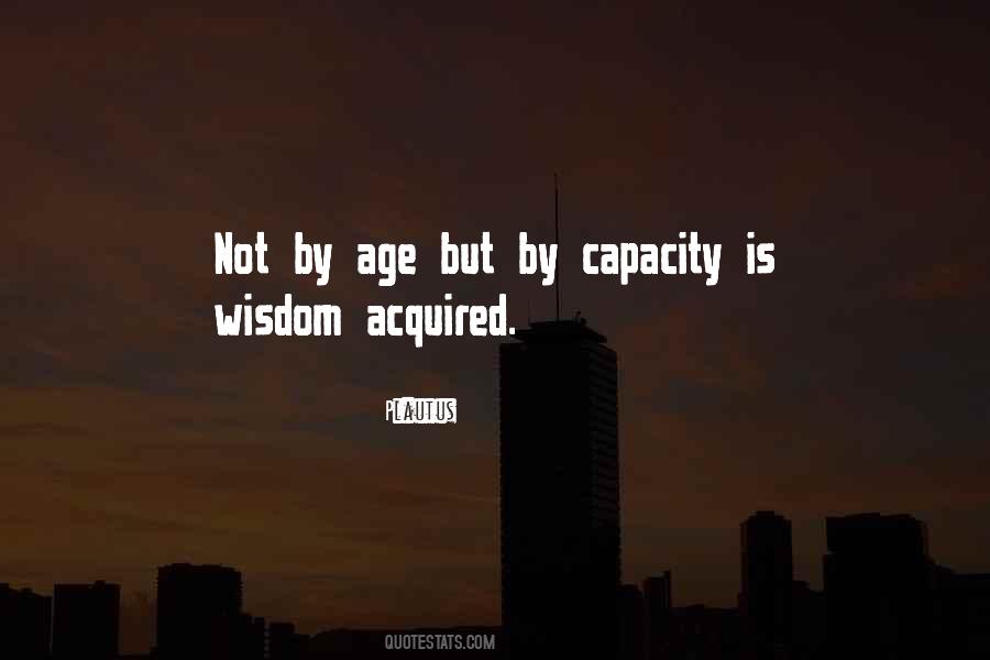 Age Wisdom Quotes #327420