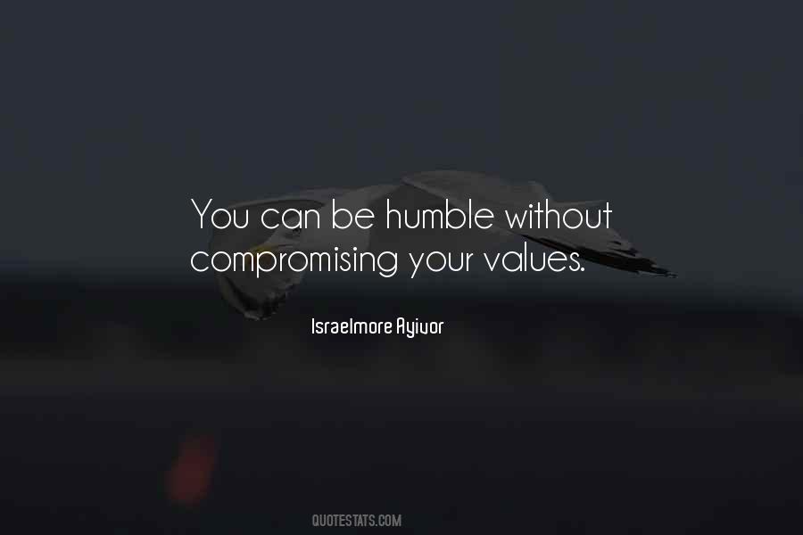 Quotes On Compromising Your Values #201822