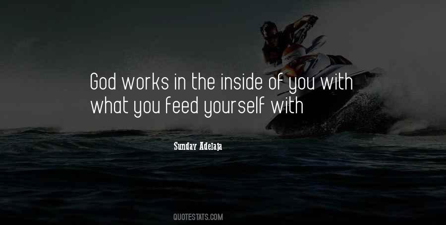 Feed Yourself Quotes #1065704