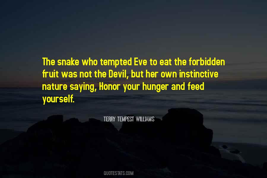 Feed Yourself Quotes #1226307