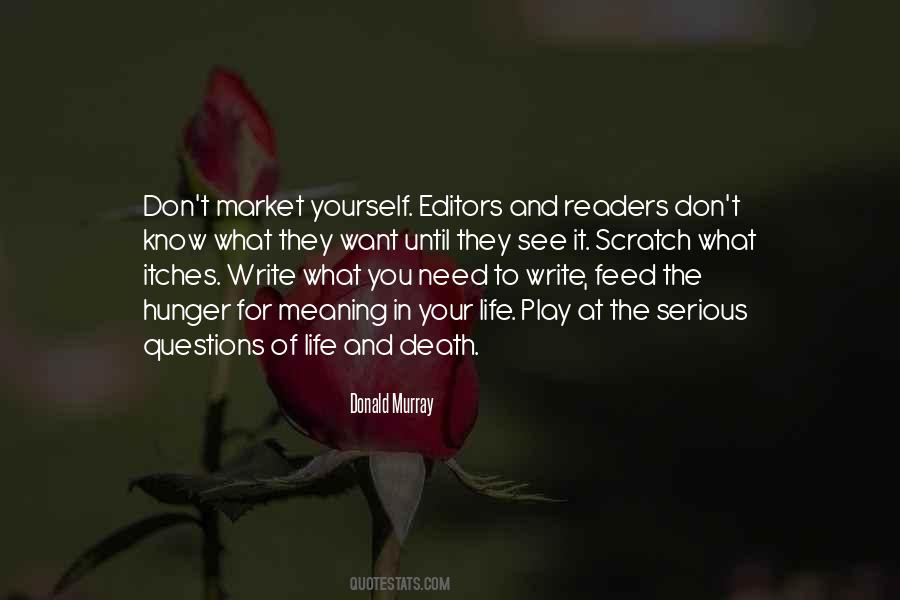 Feed Yourself Quotes #1644808