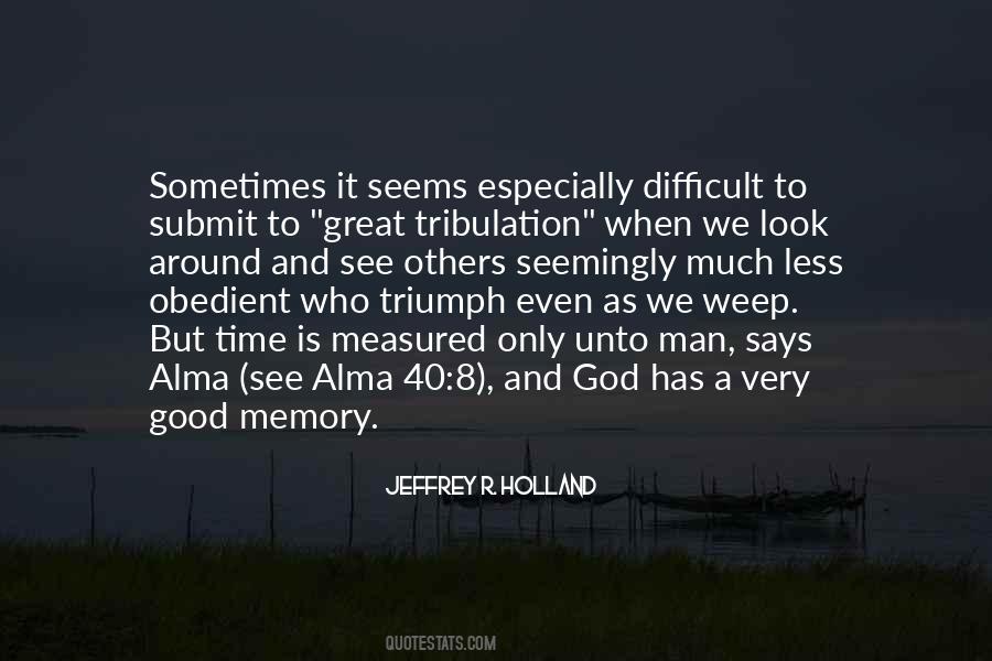 Great Tribulation Quotes #262720