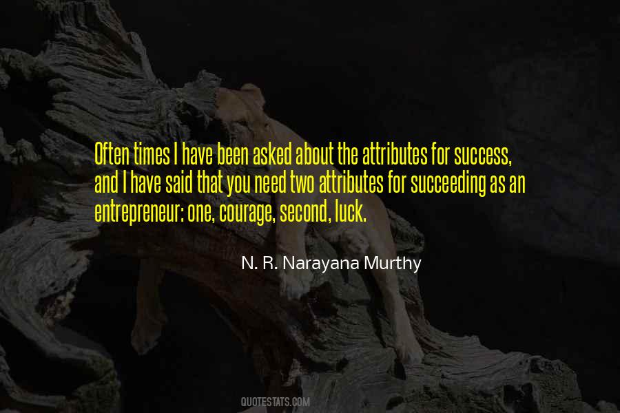 Quotes On Courage And Success #53679