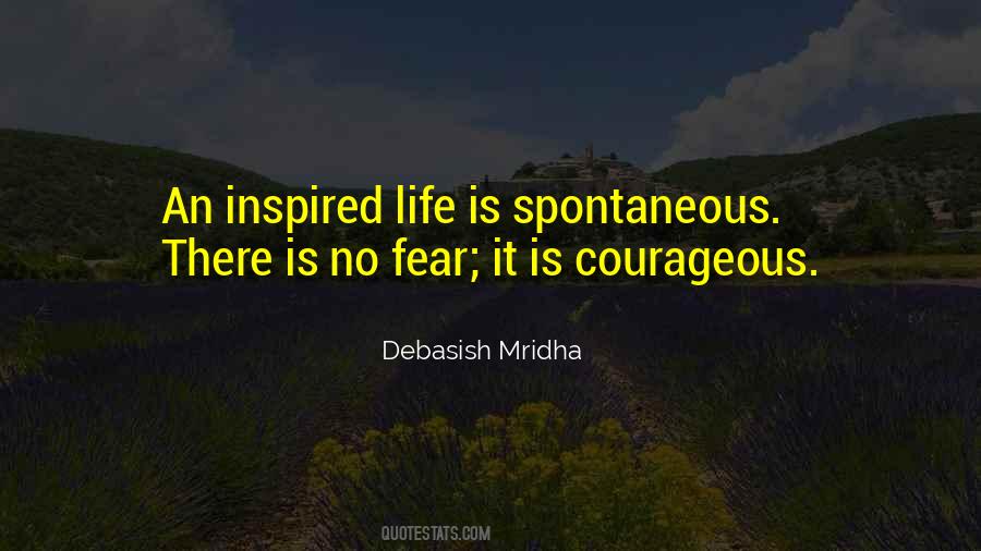 Quotes On Courageous Life #1325723