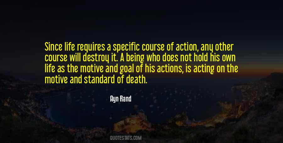 Quotes On Course Of Action #317815 Quotes On Course Of Action #317815
