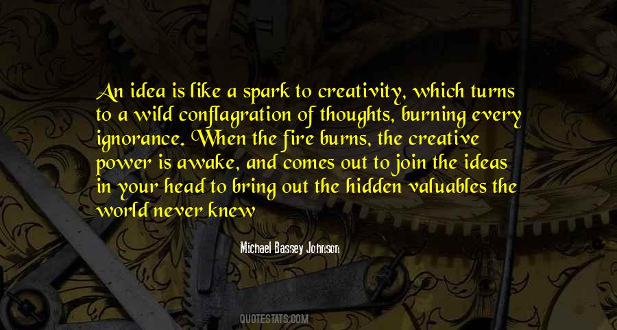 Quotes On Creativity And Ideas #235284