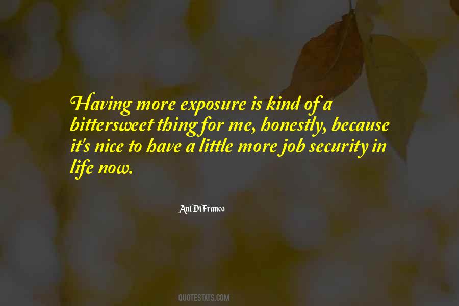 Security In Life Quotes #1569555