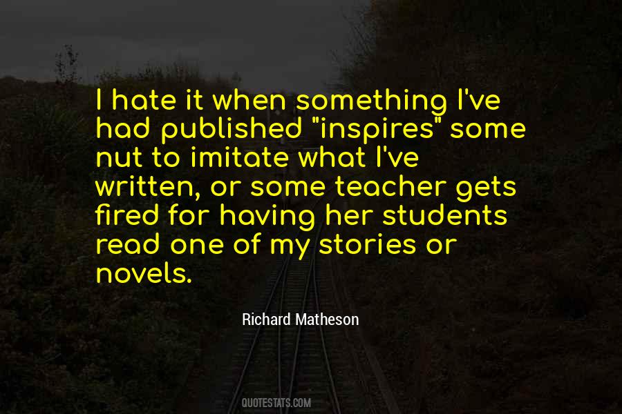 J R Matheson Quotes #451448