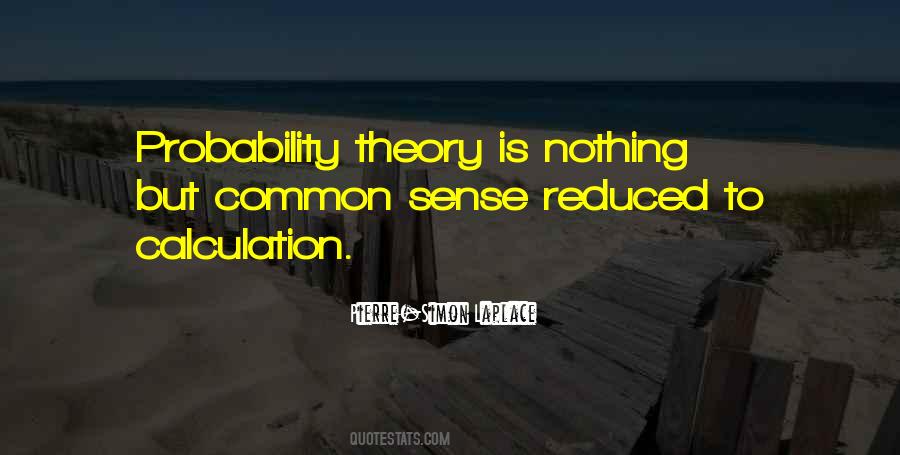 Probability Theory Quotes #1179497