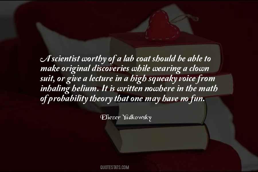 Probability Theory Quotes #125460