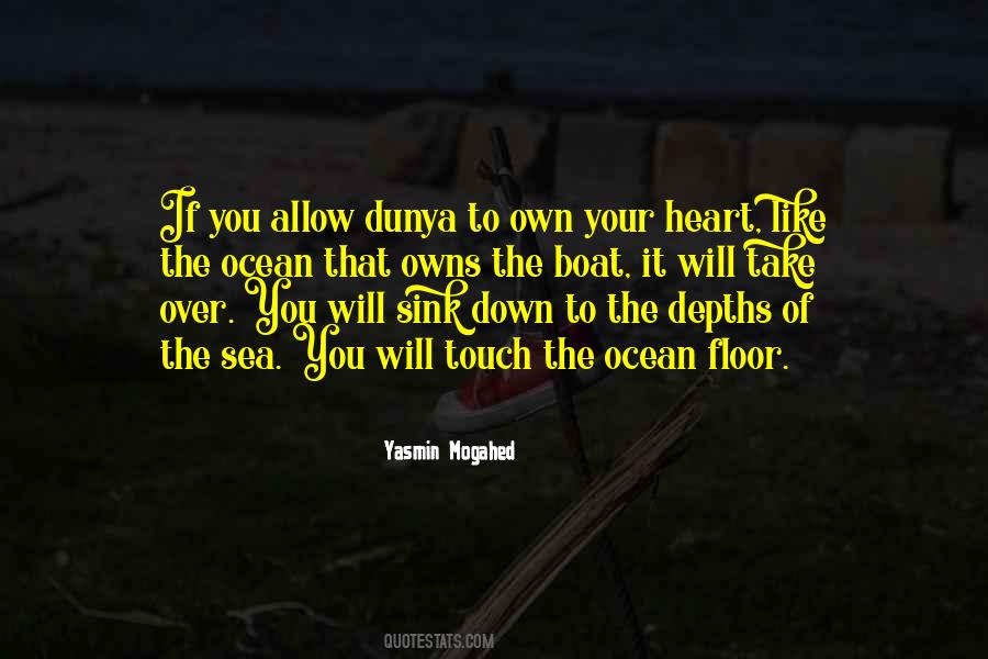 Boat In The Ocean Quotes #1344099