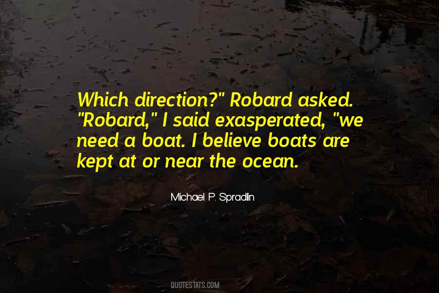 Boat In The Ocean Quotes #1757459