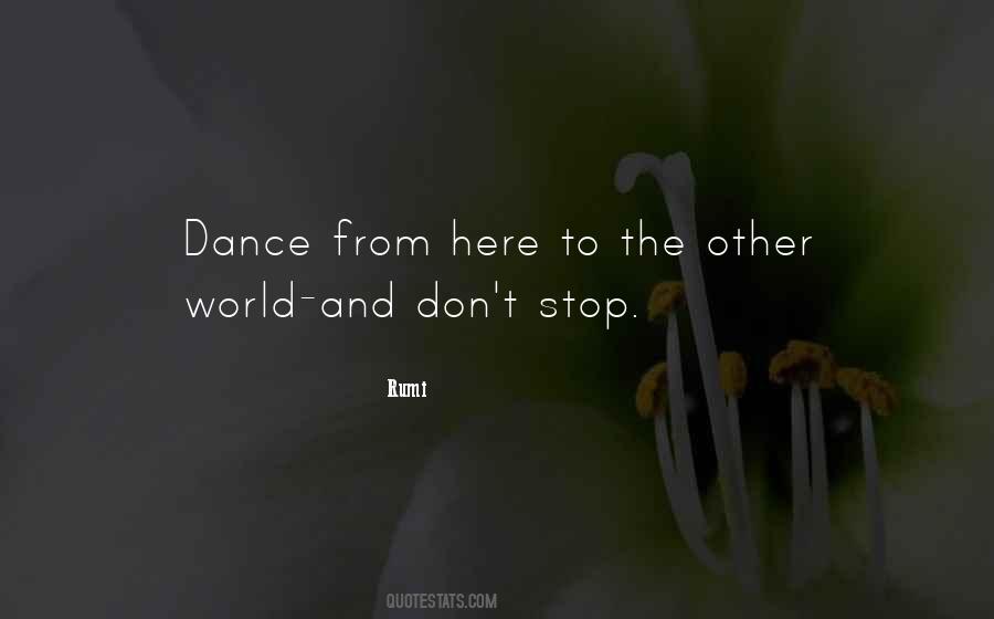 Quotes On Dance By Rumi #1328274