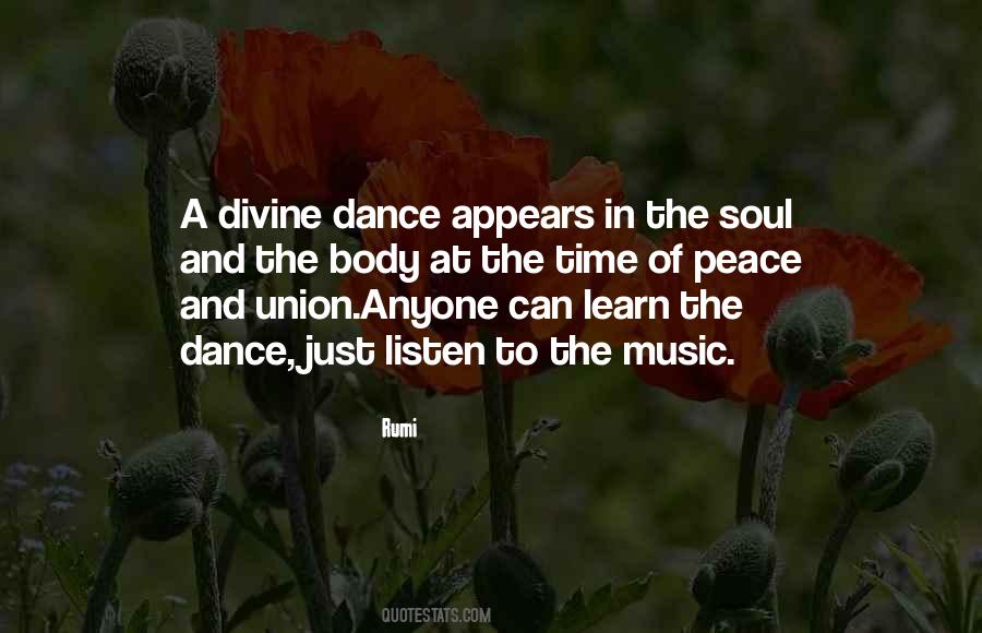 Quotes On Dance By Rumi #760176