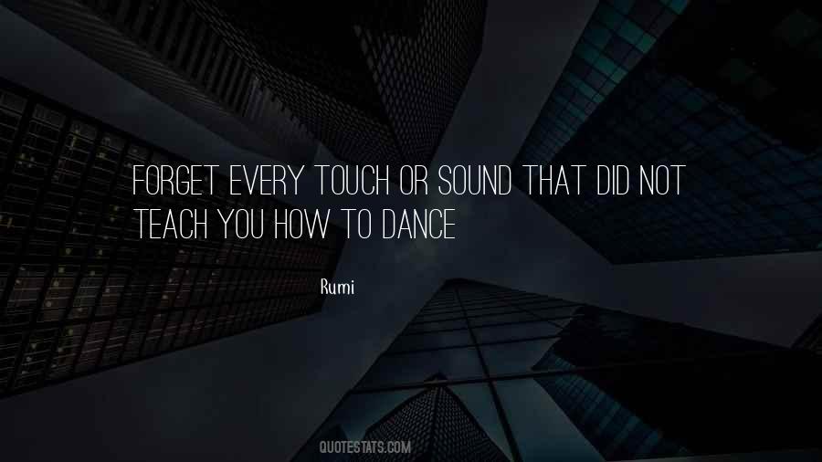 Quotes On Dance By Rumi #864990