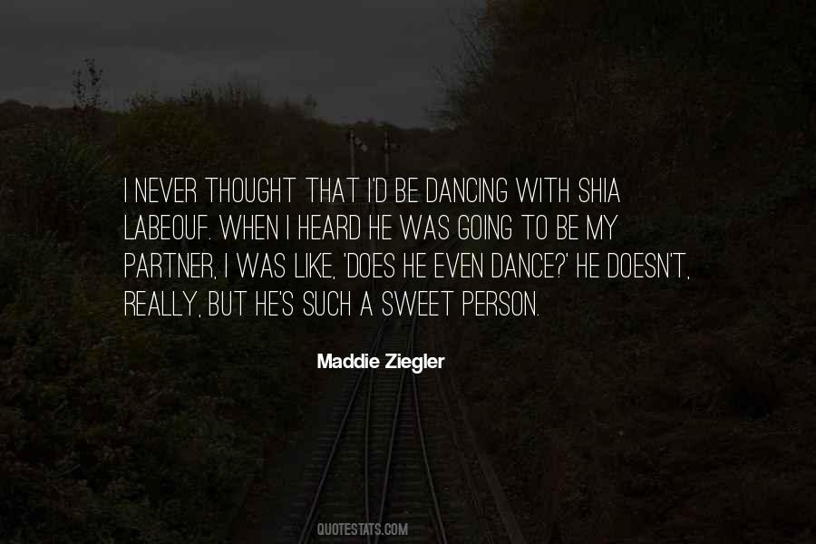 Quotes On Dance Partner #327917