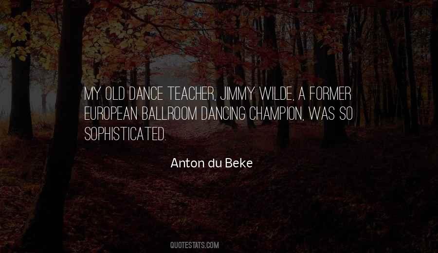 Quotes On Dance Teacher #188880