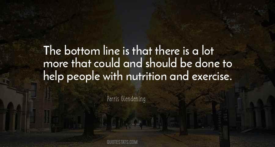 Quotes About Nutrition And Exercise #308298