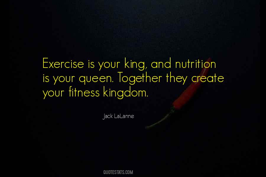 Quotes About Nutrition And Exercise #558909