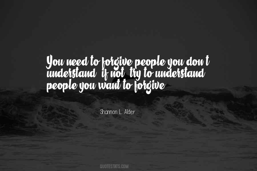 Forgive People Quotes #117521