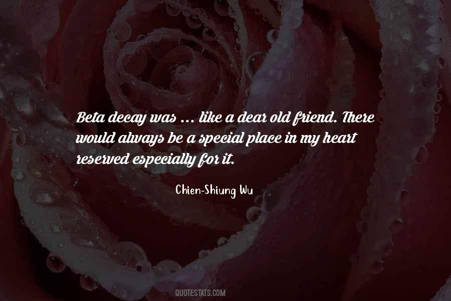 Quotes On Dear Old Friends #1475215
