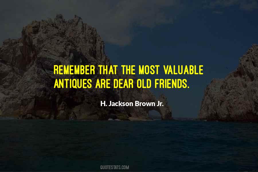 Quotes On Dear Old Friends #378196