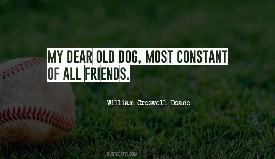 Quotes On Dear Old Friends #476511