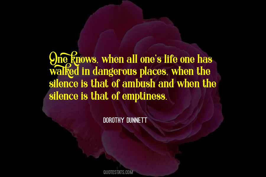 Emptiness In Life Quotes #1447282