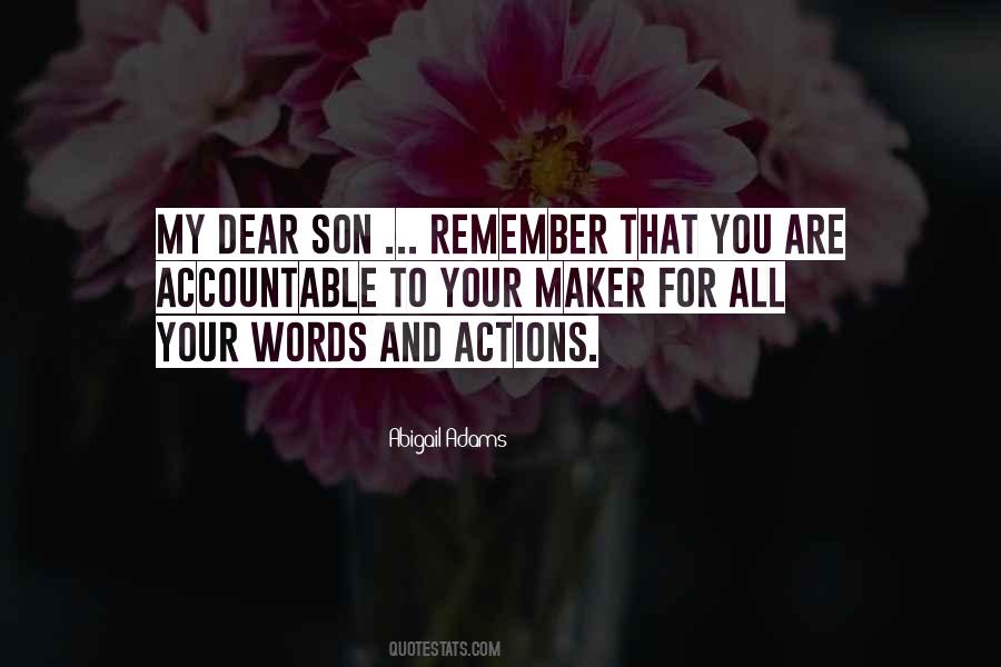 Quotes On Dear Son #986461