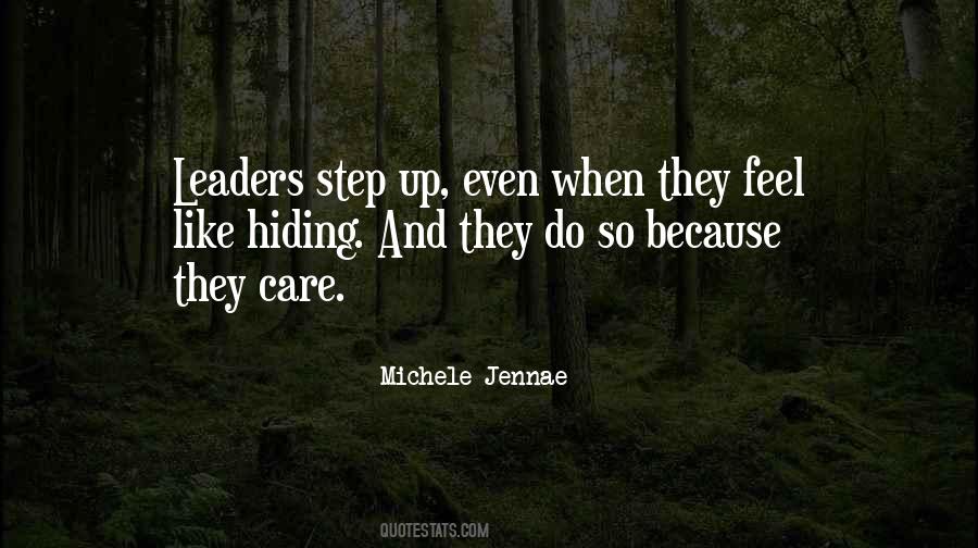 Leadership Caring Quotes #1532289