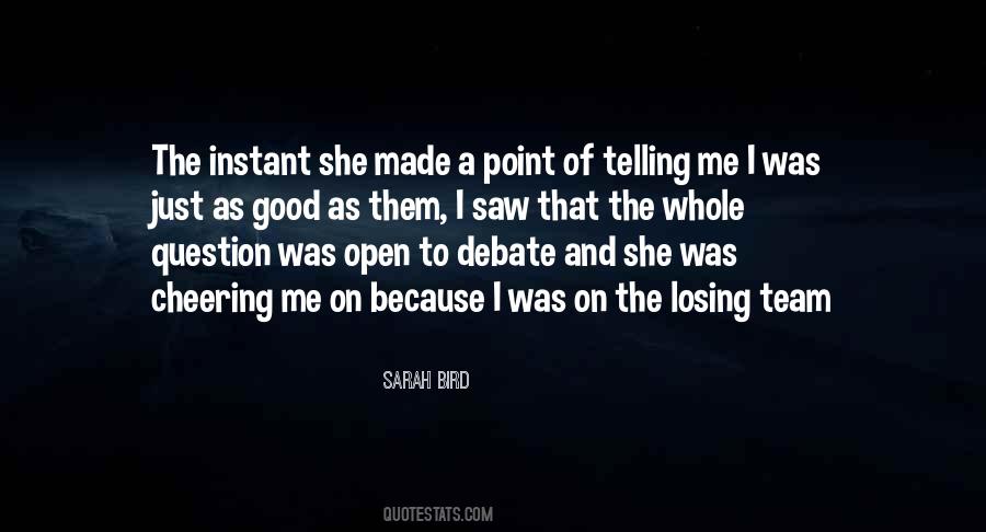 Quotes On Debate Team #1773914