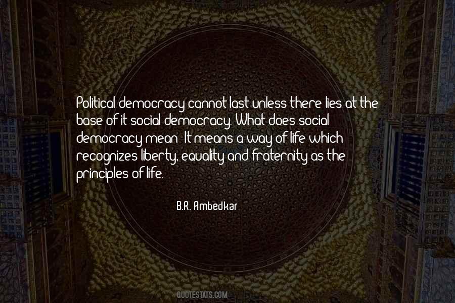 Quotes On Democracy By Ambedkar #645913