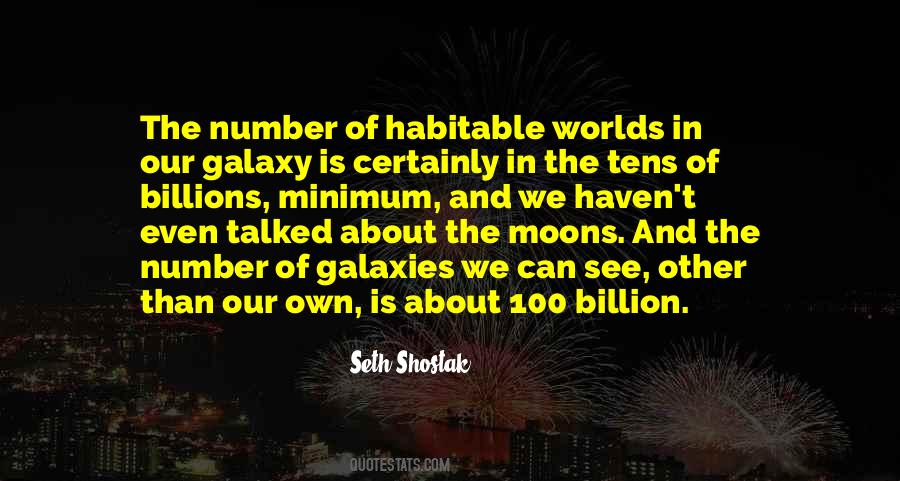 1 Billion In Numbers Quotes #1518977