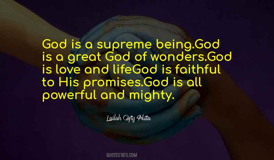 All God S Power Quotes #865822