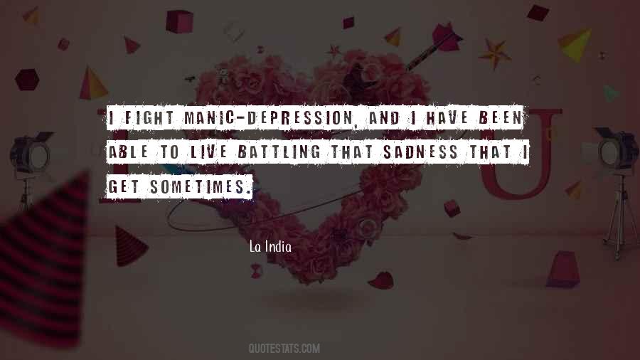 Quotes On Depression And Sadness #1326895