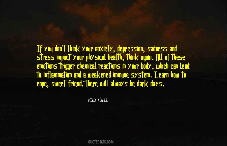 Quotes On Depression And Sadness #70228