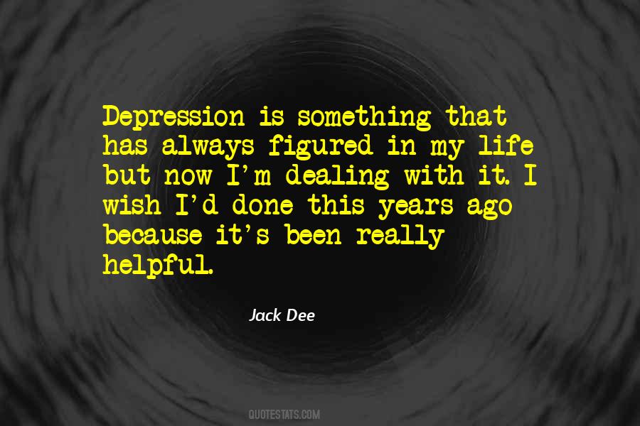 Quotes On Depression In Life #1166446