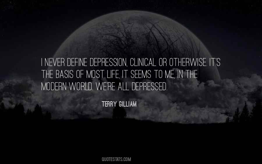 Quotes On Depression In Life #276875