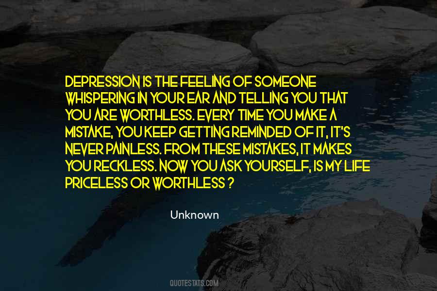 Quotes On Depression In Life #367170