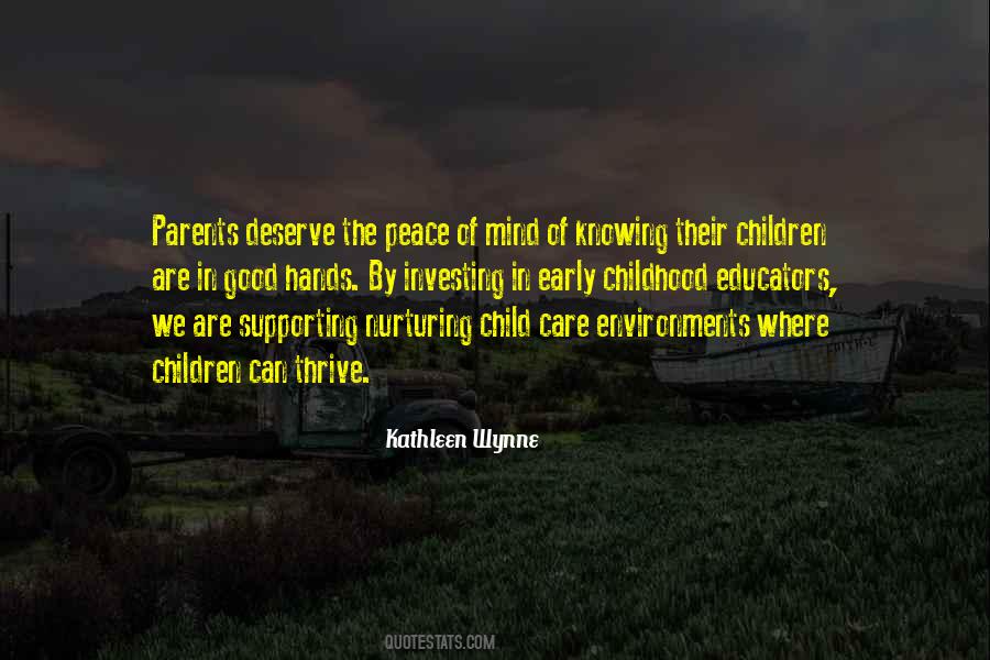 Quotes About Nurturing Children #929940
