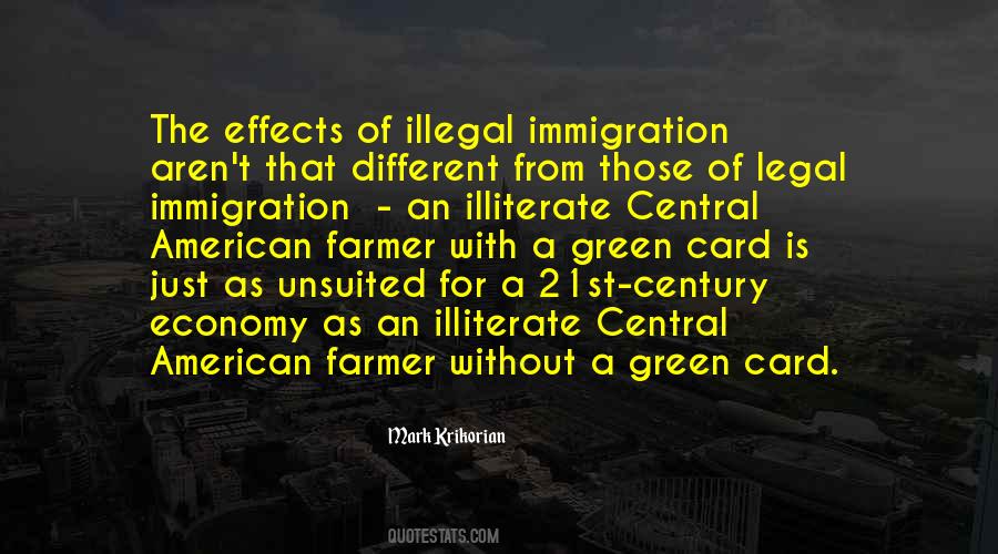 Green Cards Quotes #1531809