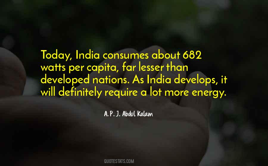 Quotes On Developed India #1169700