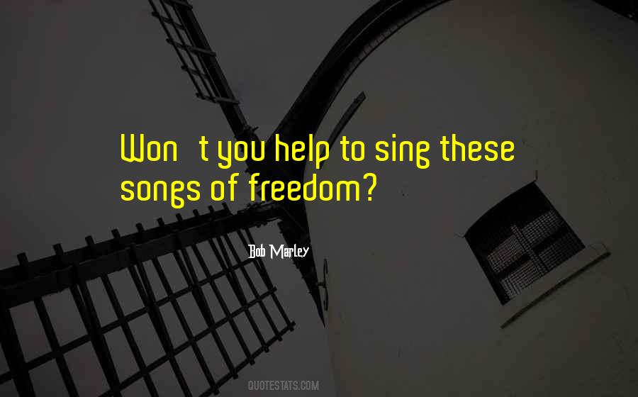 Bob Marley Song Quotes #782346