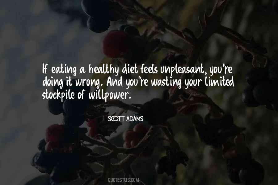 A Healthy Diet Quotes #1610948