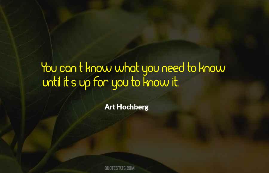 Need For Art Quotes #567427